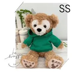 パーカー グリーン☆ダッフィーSS シェリーメイSS☆ハンドメイド コスチューム