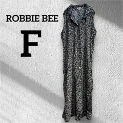 ROBBIE BEE 【free】フラワープリント ノースリーブ