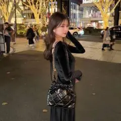 【holidayandholiday】バックオープンベロアワンピース
