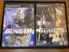 PS2ソフト　機動戦士ガンダム　機動戦士ガンダム　めぐりあい宇宙　セット
