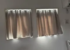 カフェカーテン　1級遮光　防炎