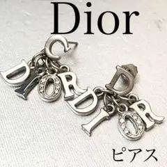 【訳あり】クリスチャン ディオール dior ピアス 両耳 シルバー