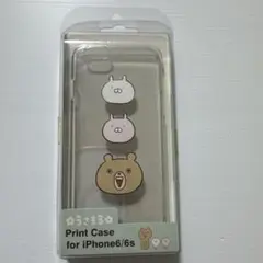 うさまる Hameeプリントケース　　iPhone6〜SE対応★まとめ買い歓迎