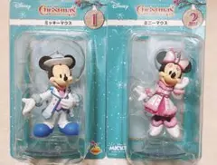 ディズニークリスマスオーナメントくじ フィギュアオーナメント ミッキー&ミニー