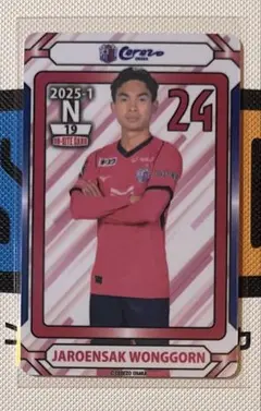 【2025-1】 セレッソ大阪 オンサイトカード NカードN24 ジャルンサック