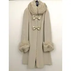 JESUS DIAMANTE ロングコート ファー