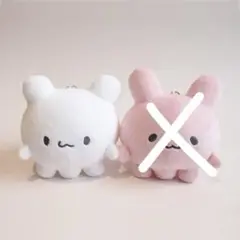 らぶいーず　ふわふわマスコットボールチェーン すもっぴ ぴょんちー マスコット