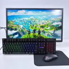 アイオーデータ24型液晶モニター他 ゲーミングPC用の周辺機器4点セット