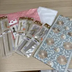 YKKファスナー インド刺繍生地 裏地用生地 バラ売り❌