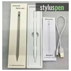 タッチペン スタイラスペン 充電式 iPad iPhone Android 互換