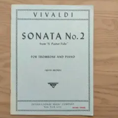 Vivaldi SONATA No.2 トロンボーンとピアノ用【まとめ買いお得】