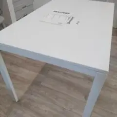 茨城県つくば市直接取引のみ　IKEA メルトルプ　125×75　ホワイト