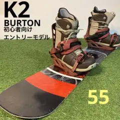エントリーモデル★メンズ 初心者向けスノーボードセット,K2,BURTON