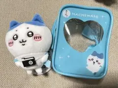 ハチワレ お出かけ楽しみ！ マスコット クリアポーチ