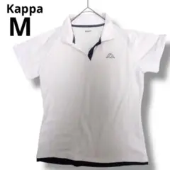 Kappa ポロシャツ KM422SS82 Mサイズ　カッパ　ホワイト　半袖