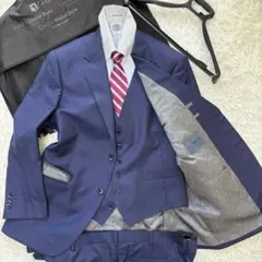 リチャードジェームスサヴイルロードーメル生地エルメスアマデウススーツグレーM美麗 横浜テーラーナガサカDORMEUIL AMADEUS ドーメル アマデウスの