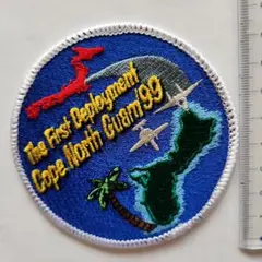 コープノース99 F-15、E-2C刺繍パッチ 約8cm