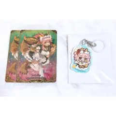 Fate ワダアルコ展 アクリルチャーム&ウエハース タマモキャット 3点セット