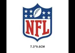 【新品未使用】 NFL エヌエフエル 2枚セット 防水ステッカー