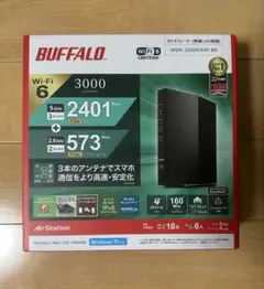 BUFFALO WSR-3000AX4P-BK Wi-Fi 6 ルーター