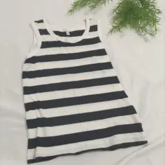 ストライプ タンクトップ 110