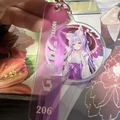 軸中心祭 アクリルルームキーホルダー 立羽
