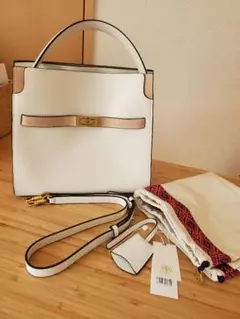 【値下げ】Tory Burch リーラジウィル ホワイト