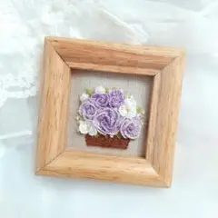 刺繍フレーム　7.5cm×7.5cm