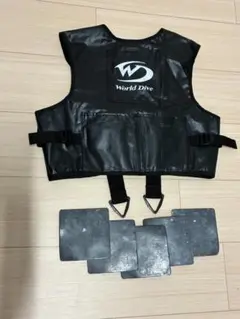 World Dive ウェイトベスト（おもり 511g×5枚付き）