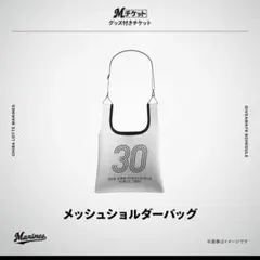千葉ロッテマリーンズ メッシュショルダーバッグ