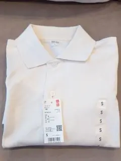 【新品未使用】UNIQLO ドライカノコポロシャツ S ナチュラル　アイボリー