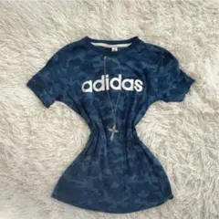 00s y2k adidas 迷彩　カモフラ　ピチT ちびT マクブリング　海外
