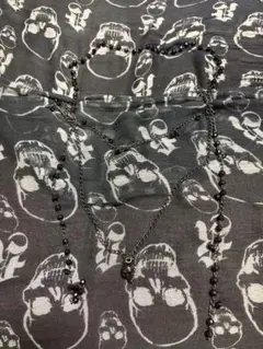 archive skull necklace