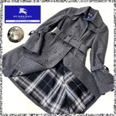 美品❣️BURBERRY バーバリーブルーレーベル ロングコート ノバチェック