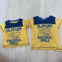 Glam Up!! Tシャツ 100cm 80cm 2枚セット