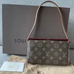 Louis Vuitton モノグラム レシタル ショルダーバック ハンドバック