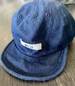 NO/SE ダークブルー ワークキャップ