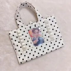 【56】レビューブックカバー　透明ポケット付き