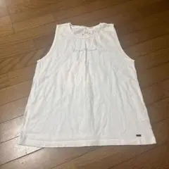 ROXY ホワイト タンクトップ L/G