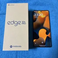 Motolora edge 50s Pro 256GB バニラクリーム