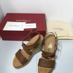 A436 salvatore ferragamo ウェッジソール サンダル