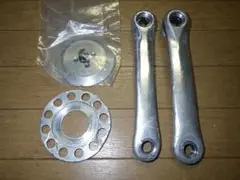 メガモ トライアル車用 フロントフリー クランクセット USED