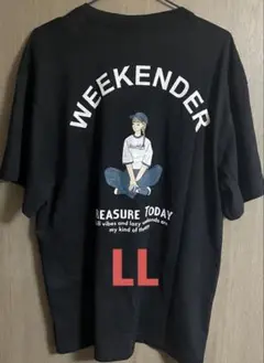 メンズ レディース Tシャツ LL❷ウィークエンダー※女の子※ファッション