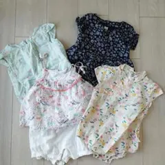 BabyGAP 女児 4点セット ロンパース ワンピース 70 80サイズ