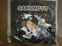 千葉ロッテマリーンズ　坂本　ガラポン　タオル