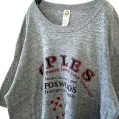 GPLES ALL IN トランプ Tシャツ XL グレー 灰色 古着