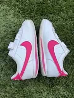 Nike スニーカー ホワイト/ピンク ベルクロ　コルテッツ