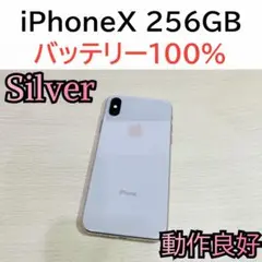 【豪華おまけ付き】iPhoneX 256GB シルバー　SIMフリー