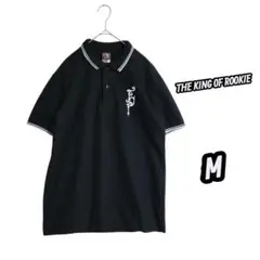 THE KING OF ROOKIE ☆ブラック JACKPOT ポロシャツ M