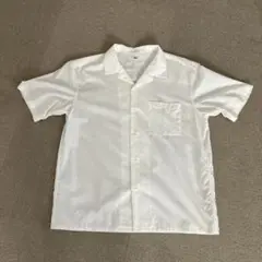 UNIQLO ホワイト メンズ 半袖シャツ Ｌ